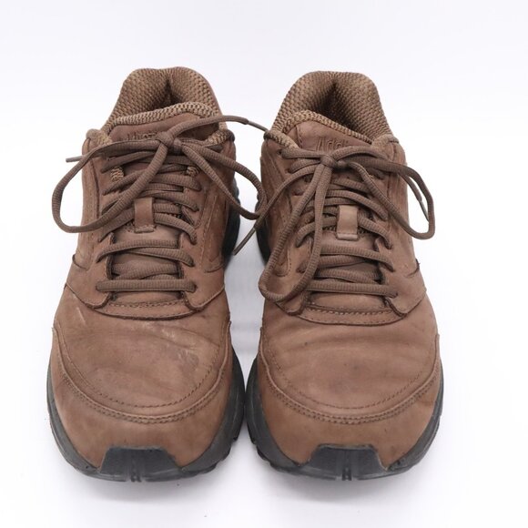 Brooks Addiction Walker Men’s Size 10 Brown Suede Shoes Sneakers Walking Comfort - Picture 2 of 11
